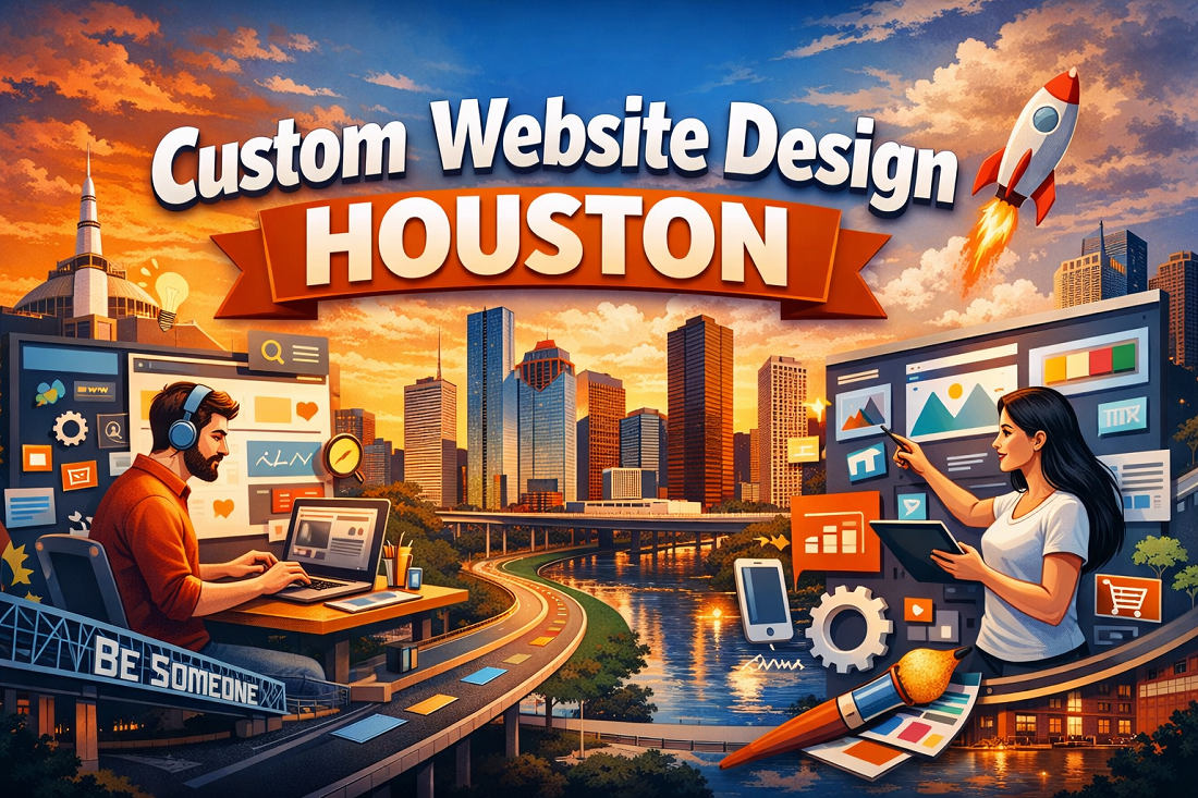 Custom Website Design Houston for Growth-Focused Brands 