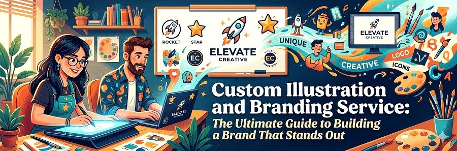 Custom Illustration and Branding Service: The Ultimate Guide to Building a Brand That Stands Out