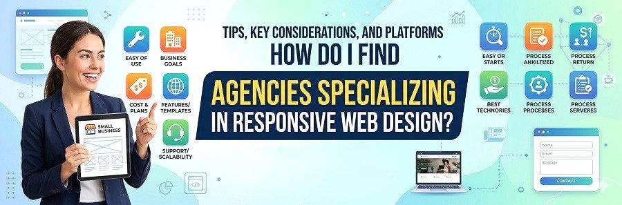  How do I find agencies specializing in responsive web design?