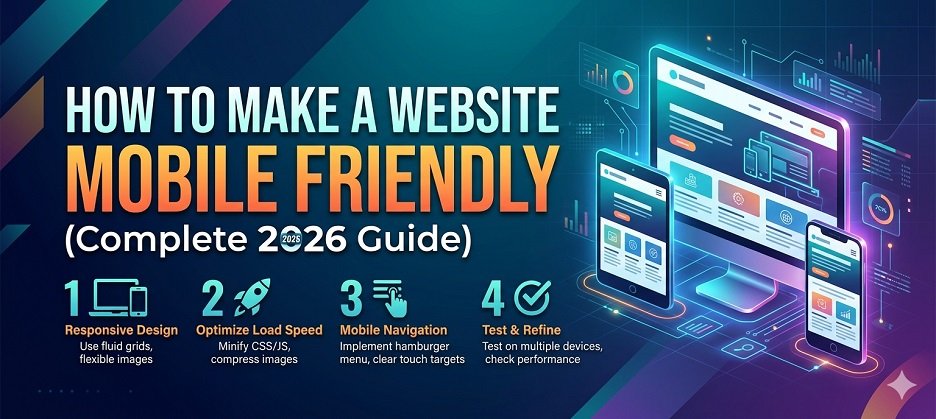 How to Make a Website Mobile Friendly (Complete 2026 Guide)